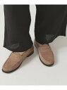 【別注】G.H.Bass / スエード ローファー BEAMS BOY ビームス ウイメン シューズ・靴 ローファー ベージュ ネイビー【送料無料】[Rakut...