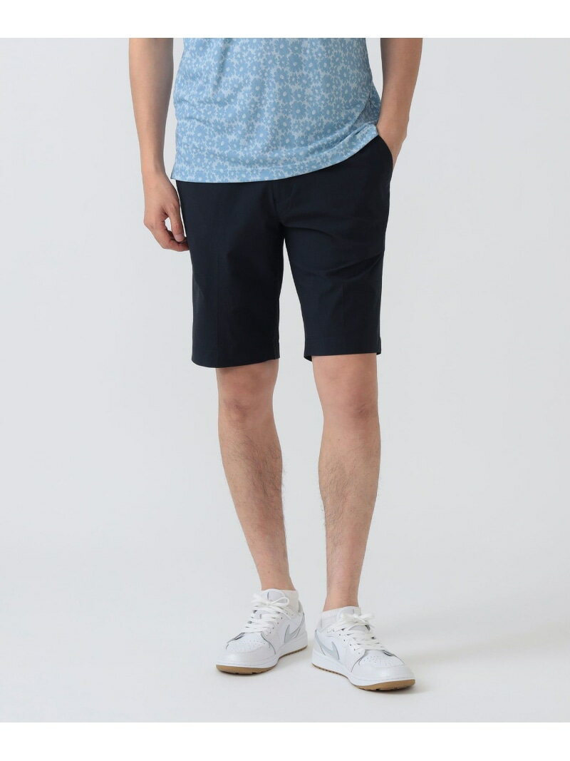 Rakuten - PURPLE LABEL / ストレッチ オックスフォード 3D ショートパンツ(接触冷感・UVカット) BEAMS GOLF PURPLE LABEL ビームス ゴルフ パンツ その他のパンツ ホワイト グリーン ネイビー【送料無料】[Rakuten Fashion]