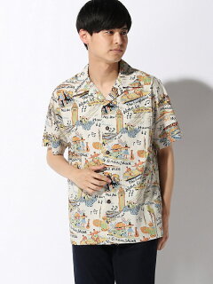 Aloha Shirt 11-01-0954-304: Off White Aloha Shirt 11-01-0954-304: Off White