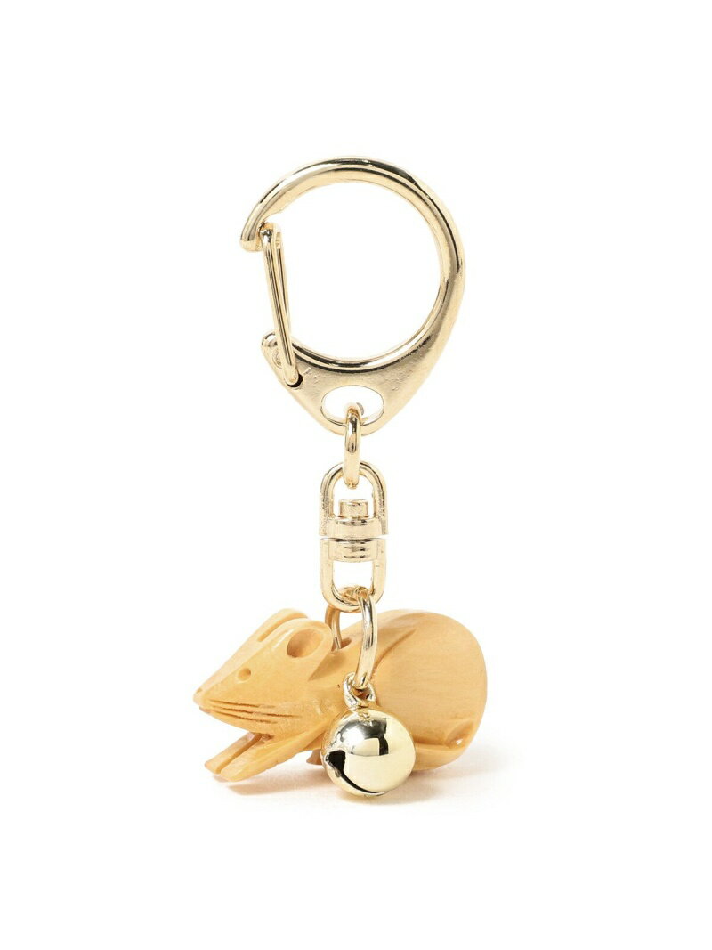 竹苑 * BEAMS JAPAN / 別注 干支 キーホルダー GOLD BEAMS JAPAN ビームス ジャパン 財布・ポーチ・ケース 財布 ゴールド[Rakuten Fashion]
