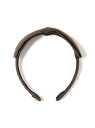lusikka / リネン カトリーヌ カチューシャ 2025 こども ビームス コドモ ビームス ヘアアクセサリー その他のヘアアクセサリー ブラウン ブラッ...