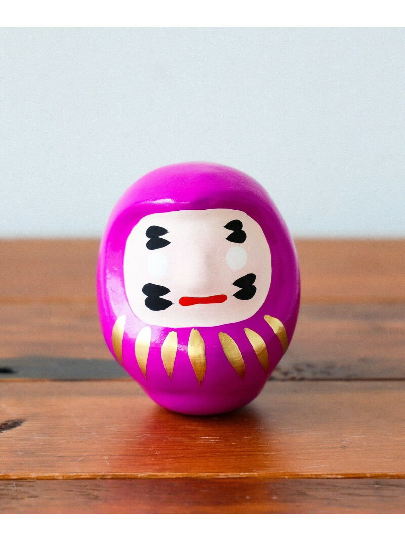 白河だるま総本舗 * BEAMS JAPAN / 別注 白河だるま紫 小 BEAMS JAPAN ビームス ジャパン インテリア・生活雑貨 その他のインテリア・生活雑貨 パープル[Rakuten Fashion]のサムネイル