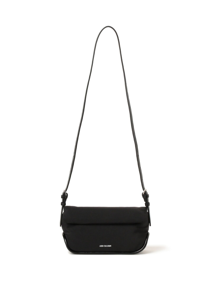 【SALE／30%OFF】ADD CULUMN / ROLLA S FABRIC ショルダー バッグ 25SS アウトドア レジャー おでかけ B:MING by BEAMS ビーミング ライフストア バイ ビームス バッグ ショルダーバッグ ブラック【RBA_E】【送料無料】[Rakuten Fashion]のサムネイル