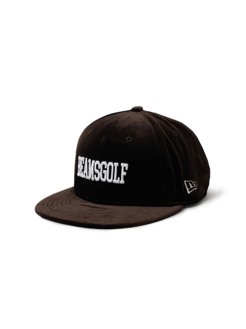 【別注】NEWERA / 9FIFTY ベロア ロゴ キャップ BEAMS GOLF ビームス ゴルフ 帽子 ...