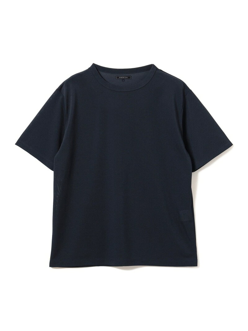 【SALE／60%OFF】Breeze Cool(R) メッシュ Tシャツ (セットアップ対応) B:MING by BEAMS ビーミング ライフストア バイ ビームス トップス カットソー・Tシャツ ネイビー グレー【RBA_E】[Rakuten Fashion]