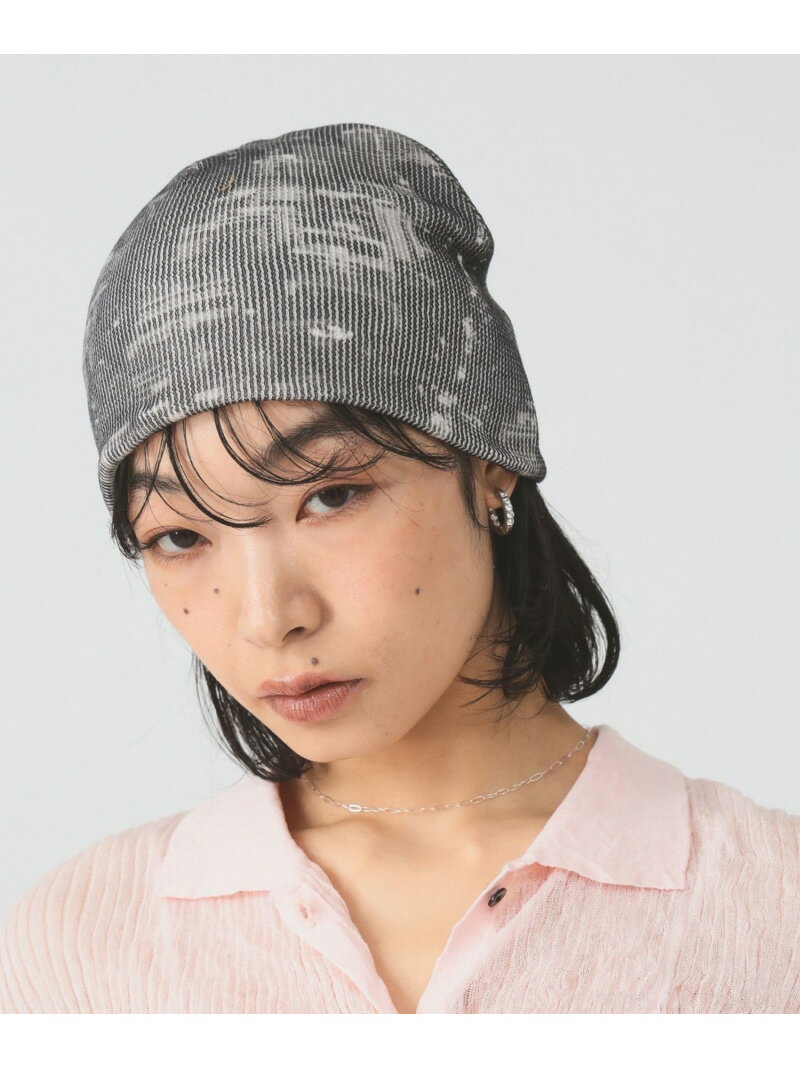 Rakuten - Casselini / フォトプリントビーニー Ray BEAMS ビームス ウイメン 帽子 その他の帽子 ピンク ブラック【送料無料】[Rakuten Fashion]
