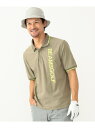 ＜MEN＞BEAMS GOLF ORANGE LABEL / タテロゴ ポロシャツ BEAMS GOLF ORANGE LABEL ビームス ゴルフ トップス ポロシャツ ベージュ ホワイト ブラック【送料無料】 Rakuten Fashion