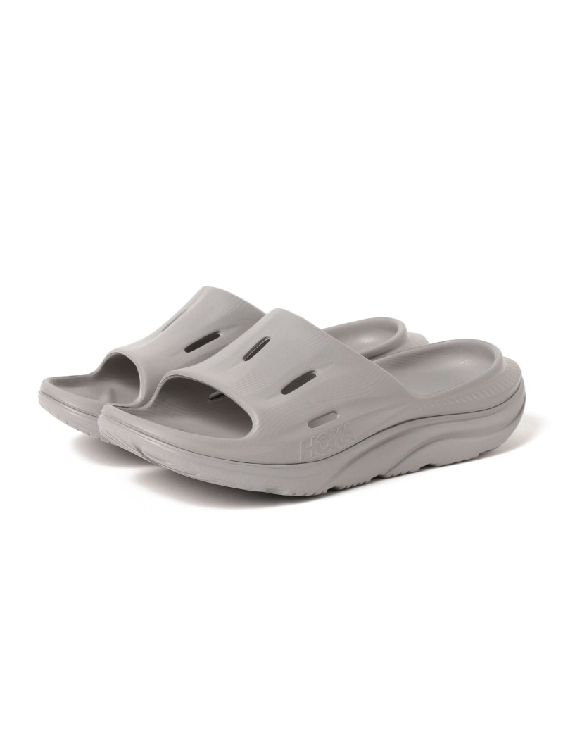 HOKA / ORA RECOVERY SLIDE 3 BEAMS ビームス メン シューズ・靴 サンダル グレー【送料無料】[Rakuten Fashion]
