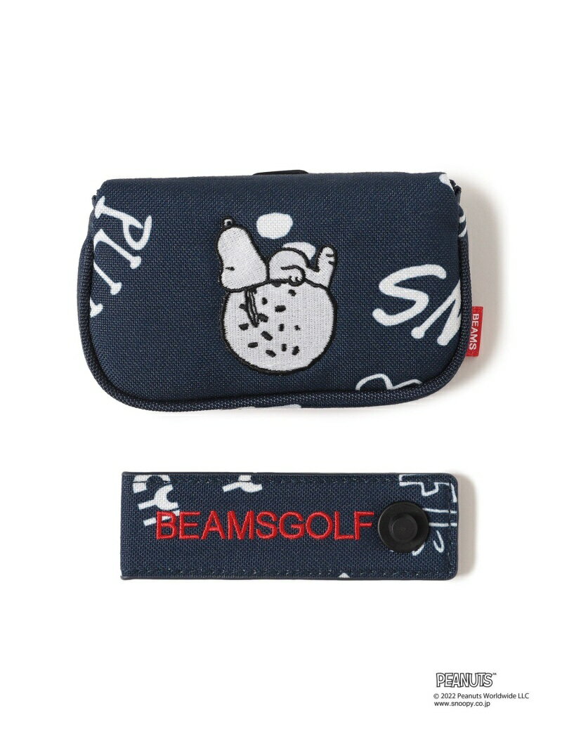 PEANUTS * BEAMS GOLF / 別注 スヌーピー パターカバー(ハーフマレット型) BEAMS GOLF ビームス ゴルフ スポーツ/水着 スポーツグッズ ネイビー【送料無料】[Rakuten Fashion]