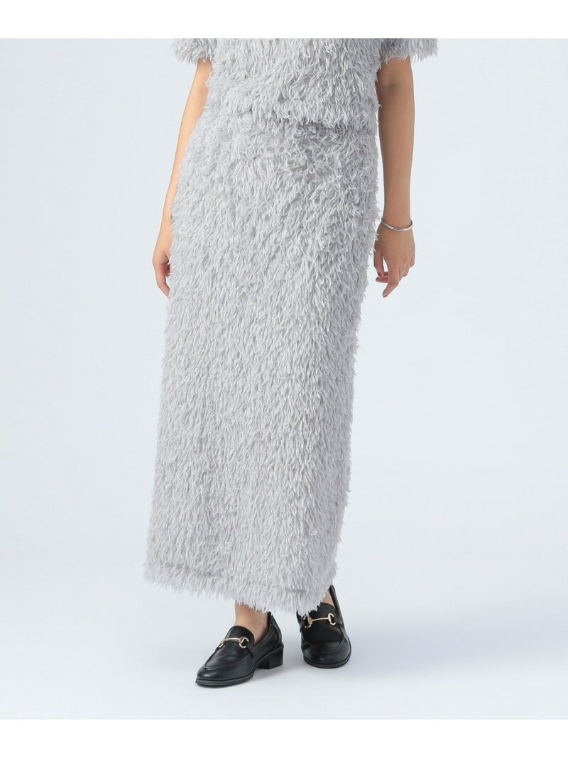 【SALE／50%OFF】フェザー ナロースカート BEAMS HEART WOMEN ビームス ハート スカート その他のスカート ホワイト【RBA_E】[Rakuten Fashion]