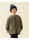 キルト ジップコート 2025FW(90~150cm) BEAMS mini ビームス ミニ ジャケット・アウター その他のジャケット・アウター ブラック グリ...