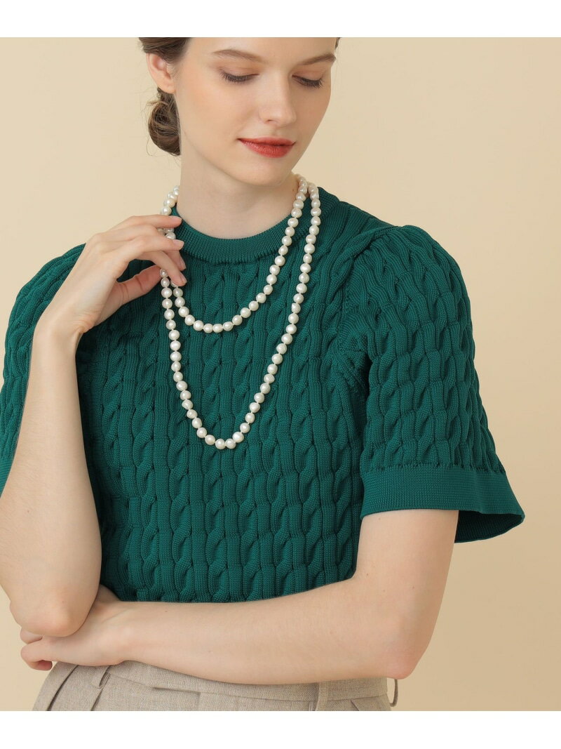 Rakuten - gren / パール ロングネックレス EFFE BEAMS デミルクス ビームス アクセサリー・腕時計 その他のアクセサリー・腕時計 ホワイト【送料無料】[Rakuten Fashion]