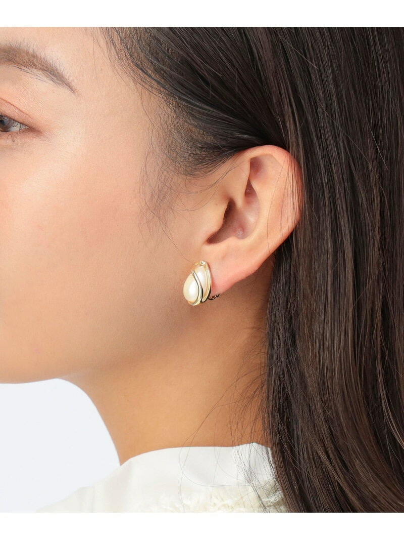ドロップ フェイク パール イヤリング BEAMS HEART WOMEN ビームス ハート アクセサリー・腕時計 イヤリング・イヤーカフ シルバー ゴールド【...