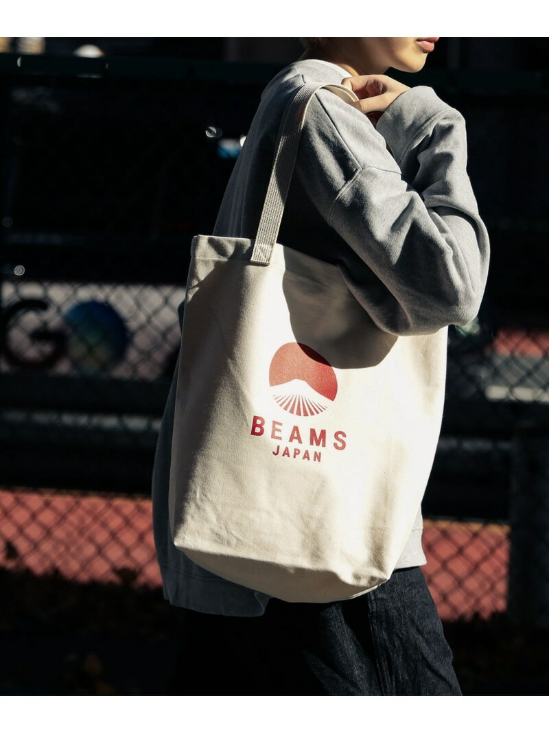 evergreen works * BEAMS JAPAN / 別注 ビームス ジャパン ロゴ トートバッグ BEAMS JAPAN ビームス ジャパン バッグ その他のバッグ レッド ブラック