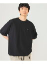 Champion * BEAMS / 別注 ニューフェイクイン Tシャツ 24SS BEAMS ビームス メン トップス カットソー・Tシャツ ブラック ホワイト グレー ネイビー【先行予約】*【送料無料】[Rakuten Fashion]