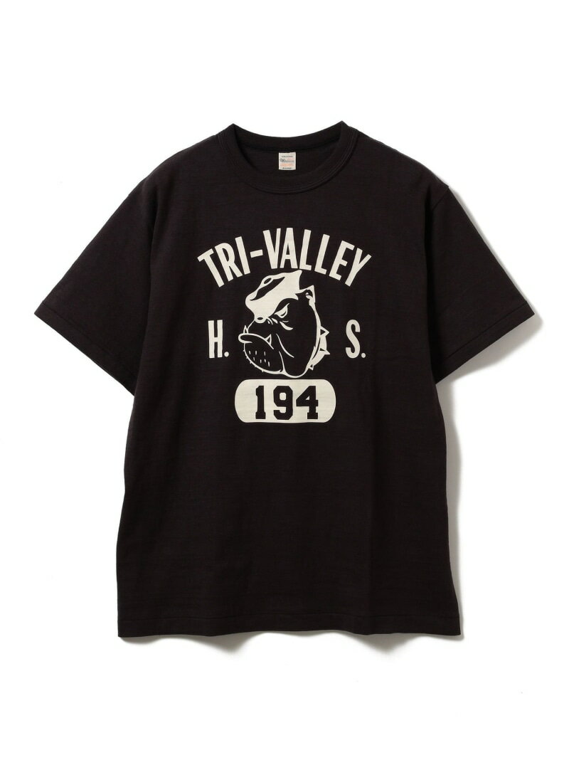 【別注】WAREHOUSE & CO. / Lot 4601 Print Tshirt #1 BEAMS PLUS ビームス メン トップス カットソー・Tシャツ オレンジ ブラック【送料無料】[Rakuten Fashion]