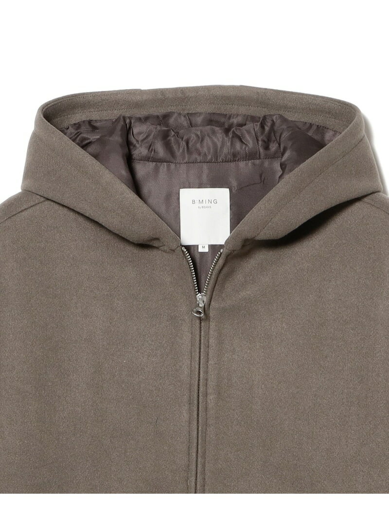 ハイブリッド フードジップ ブルゾン B:MING by BEAMS ビーミング ライフストア バイ ビームス ジャケット・アウター ブルゾン・ジャンパー ネイビー【送料無料】[Rakuten Fashion] 3