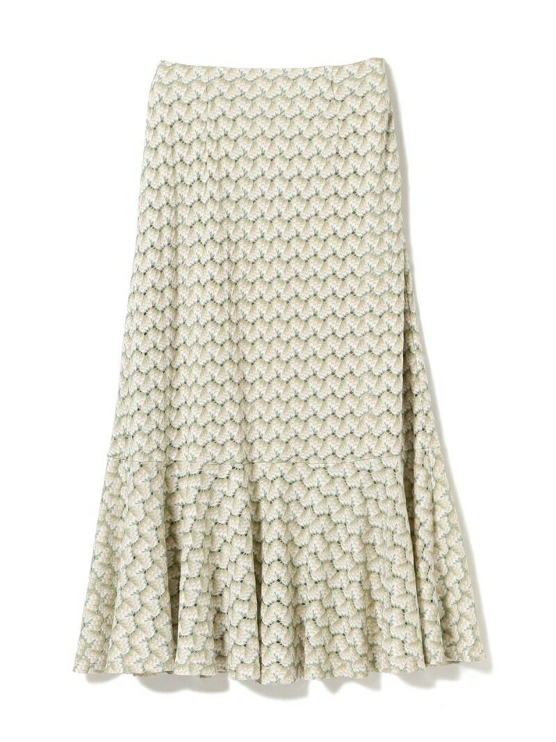 Ray Beams ラッセルレース マーメイド スカート Ray Beams ビームス ウイメン スカート ロングスカート グリーン オレンジ 限定セール 得価 大歓迎 おもちゃは激安大特価で販売中 インテリア 寝具 収納 インナー 下着 ナイトウェアが衝撃特価 全国どこでも送料０
