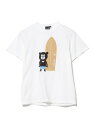 【SPECIAL PRICE】BEAMS T / サーフ ベアー Tシャツ BEAMS T ビームスT トップス カットソー Tシャツ ホワイト ブルー Rakuten Fashion