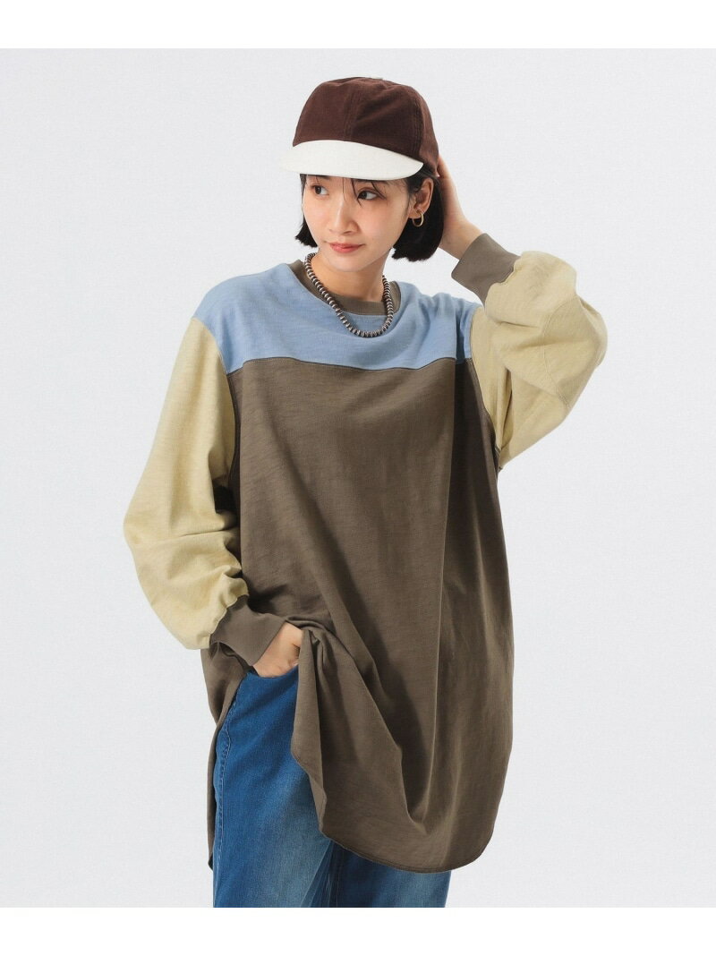 【SALE／30%OFF】【10/23新規値下げ】クレイジー フットボール ワンピース BEAMS BOY ビームス ウイメン ワンピース・ドレス ワンピース カーキグリーン ブルー ホワイト【RBA_E】【送料無料】[Rakuten Fashion]