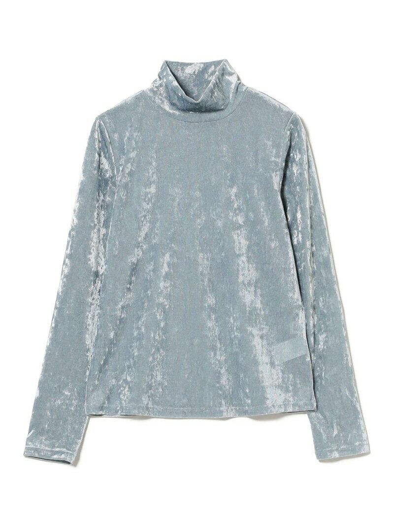 樂天商城 - 【SALE／40%OFF】ベロア チュール ハイネック トップス Ray BEAMS ビームス ウイメン トップス カットソー・Tシャツ ブラック ホワイト ブルー【RBA_E】【送料無料】[Rakuten Fashion]