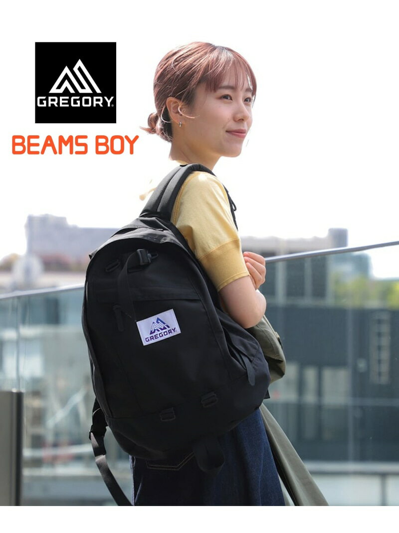 グレゴリー リュック メンズ GREGORY * BEAMS BOY / 別注 NICE DAY NEW グレゴリー A4サイズ 通勤通学 新生活 アウトドア 22L BEAMS BOY ビームス ウイメン バッグ リュック・バックパック ブラック【送料無料】[Rakuten Fashion]