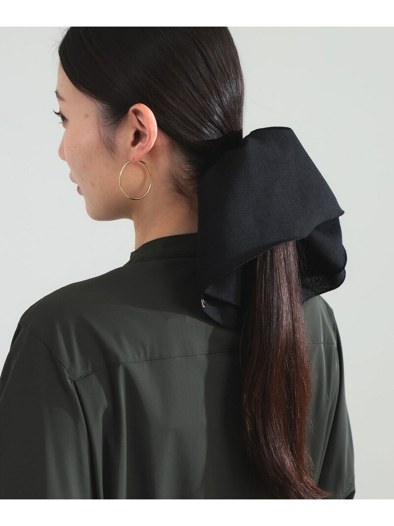 TRESSE / ダブル ビッグ シュシュ Demi-Luxe BEAMS デミルクス ビームス ヘアアクセサリー その他のヘアアクセサリー ブラック【送料無料】[Rakuten Fashion]