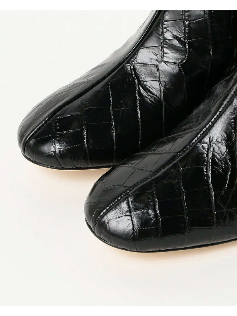 [Rakuten Fashion]【SALE／40%OFF】PELLICO SUNNY / クロコ レザー ショートブーツ Demi-Luxe BEAMS デミルクス ビームス シューズ ショートブーツ/ブーティー ブラック【RBA_E】【送料無料】