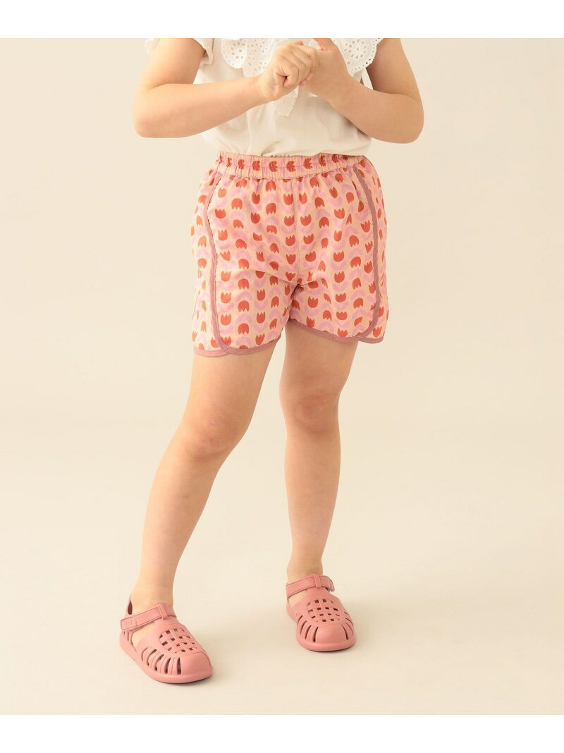 【SALE／20%OFF】水陸両用 ガール ショートパンツ(撥水)外遊び 丈夫 キッズ 定番 人気 レジャー キャンプ BEAMS mini ビームス ミニ パンツ その他のパンツ【RBA_E】[Rakuten Fashion] - 2