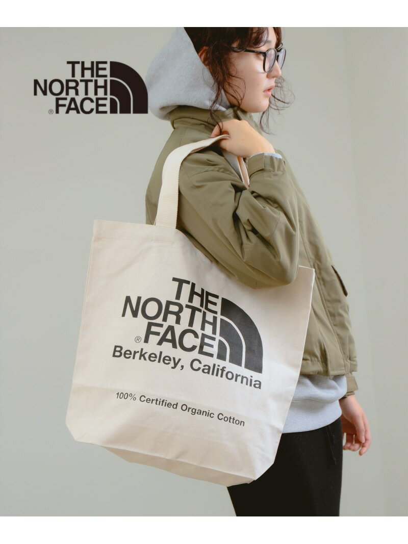 THE NORTH FACE / オーガニックコットン トートバッグ 25SS B:MING by BEAMS ビーミング ライフストア バイ ビームス バッグ トートバッグ ブラック レッド【送料無料】[Rakuten Fashion]のサムネイル