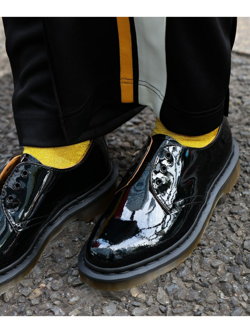 Dr.Martens * Ray BEAMS / 別注 パテント 3eye　ドレスシューズ エナメル プレーントゥ Ray BEAMS ビームス ウイメン シューズ・靴 その他のシューズ・靴 ブラック【送料無料】[Rakuten Fashion]