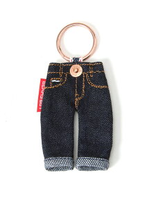 BEAMS BOY / DENIM Key Holder(ビームスボーイ) BEAMS BOY ビームス ウイメン ファッション雑貨 チャーム・キーチェーン ブルー[Rakuten Fashion]