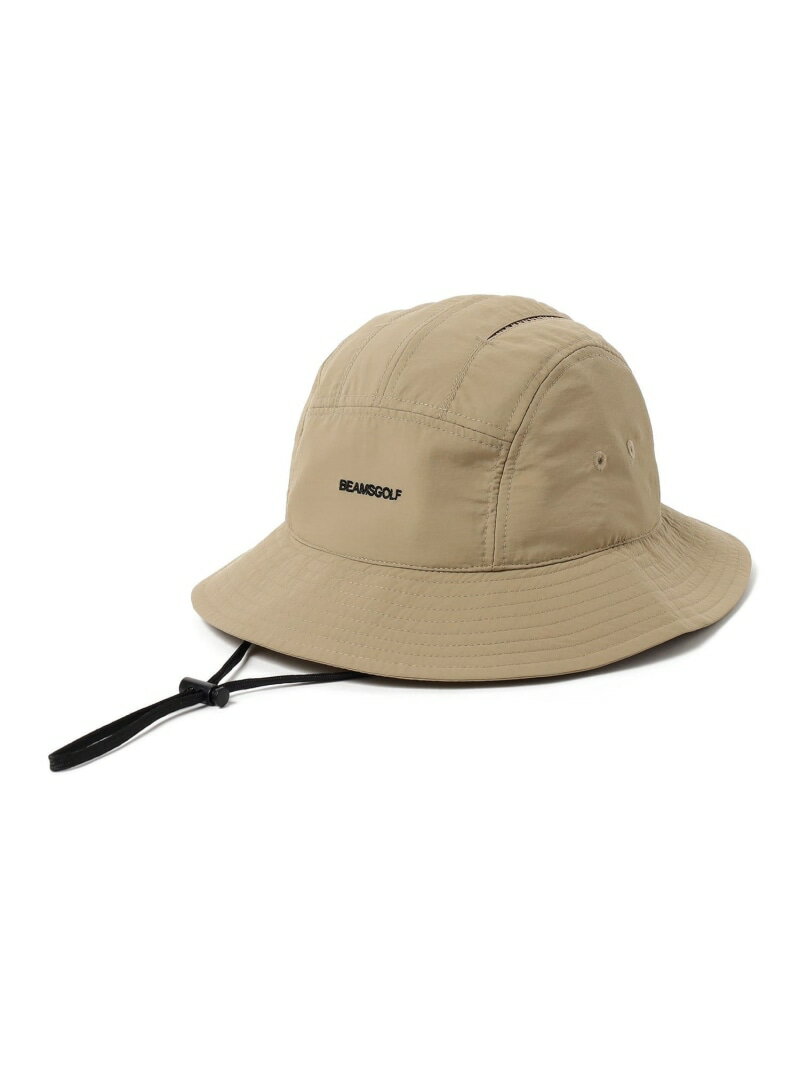 Rakuten - ベンチレーション ジェットハット BEAMS GOLF ビームス ゴルフ 帽子 キャップ ブラック ベージュ【送料無料】[Rakuten Fashion]