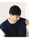 BEAMS HEART / ローニットキャップ BEAMS HEART MEN ビームス ハート 帽子 キャップ ネイビー カーキグリーン ブラウン グリーン ...