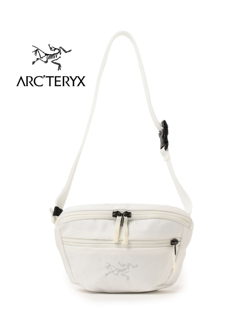 ARC'TERYX / MANTIS1 WAISTPACK BEAMS BOY ビームス ウイメン バッグ ショルダーバッグ ブラック レッド【送料無料】[Rakuten Fashion]
