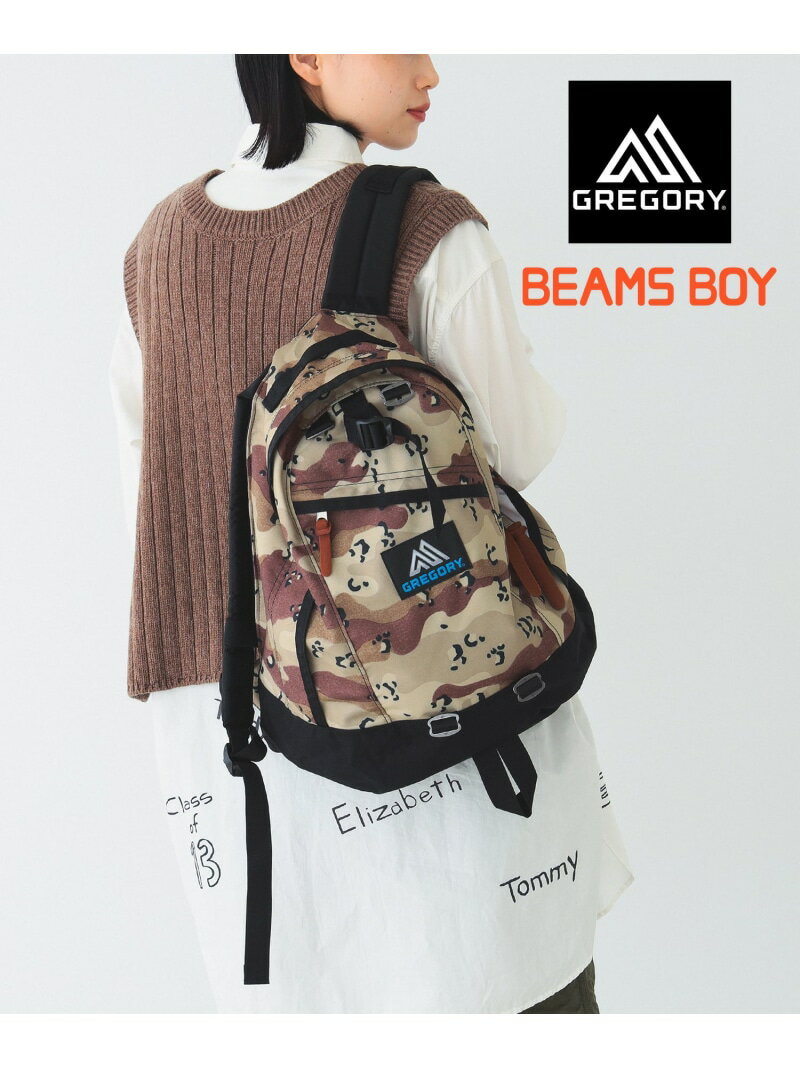 ڴָ10ݥȥХåGREGORY * BEAMS BOY /  CHOCO CHIP CAMO NICE DAY 쥴꡼ Хåѥå å ʥǥ ̶̳ BEAMS BOY ӡॹ  Хå åХåѥå̵[Rakuten Fashion]