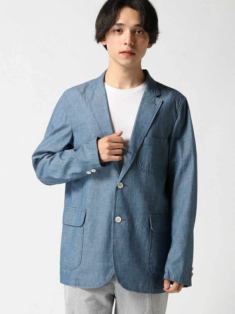 Chambray Sack Sport Coat 11-16-1323-139