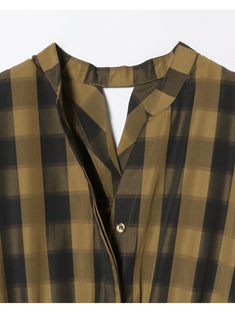 Beams Heart スキッパーネック ロングワンピース Beams Heart ビームス ハート ワンピース ロングワンピース マキシワンピース ネイビー ブラウン 人気セール お買い得 好評を持っているおもちゃなどはリーズナブルな価格で通販中 インテリア 寝具 収納 インナー