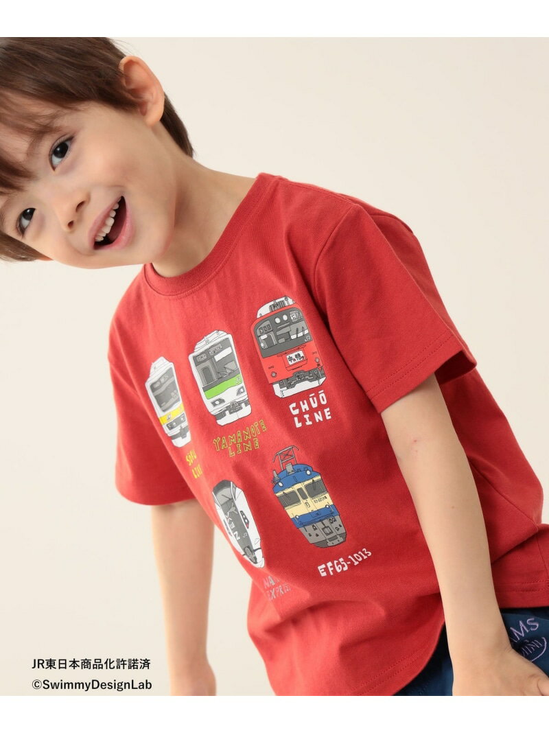 BEAMS mini / JR եȥץ T 24(90~150cm) BEAMS mini ӡॹ ߥ ȥåץ åȥT å ۥ磻 ֥롼 ͥӡ[Rakuten Fashion]