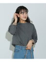 ビームス セーター レディース BEAMS HEART / 配色リバーシブル ニットプルオーバー BEAMS HEART WOMEN ビームス ハート トップス ニット ベージュ ホワイト ブラック【送料無料】[Rakuten Fashion]