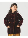 ベロア キルト コート 2025FW(100~140cm) B:MING by BEAMS ビーミング ライフストア バイ ビームス ジャケット・アウター その...