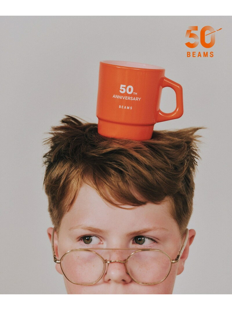 【別注】Fire-King * BEAMS / ADVERTISING MUG bPr BEAMS ビームス メン 食器・調理器具・キッチン用品 その他の食器・調理器具・キッチン用品 ブルー オレンジ【先行予約】*【送料無料】[Rakuten Fashion] beams-10098410 BEAMS/ビームス サンプル画像3