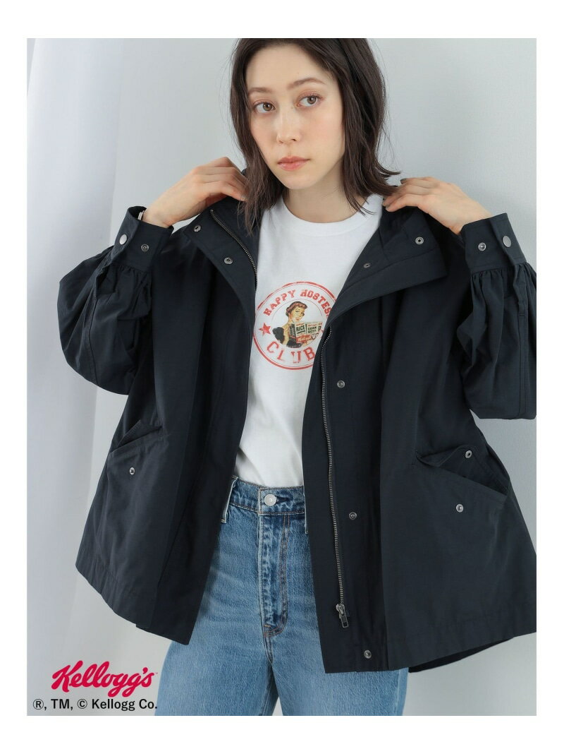 【SALE／20%OFF】【4/4新規値下げ】Ray BEAMS / バック フレア マウンテンパーカー 24SS 春アウター Ray BEAMS ビームス ウイメン ジャ..