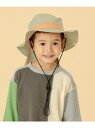 BEAMS mini / アドベンチャー ハット 23FW BEAMS mini ビームス ミニ 帽子 キャップ グリーン ピンク ネイビー[Rakuten Fashion]