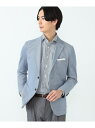 ビームス 【吸水速乾】BEAMS HEART / COOLMAX(R) 鹿の子 3ボタン ジャケット 24SS BEAMS HEART MEN ビームス ハート ジャケット・アウター テーラードジャケット・ブレザー ブルー ネイビー【送料無料】[Rakuten Fashion]