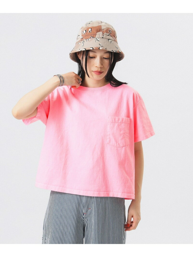 Goodwear / カスタム ビッグ 半袖 Tシャツ BEAMS BOY ビームス ウイメン トップス カットソー・Tシャツ グリーン ブラウン パープル ネイビー ブラック カーキグリーン ピンク ホワイト グレー【送料無料】[Rakuten Fashion]