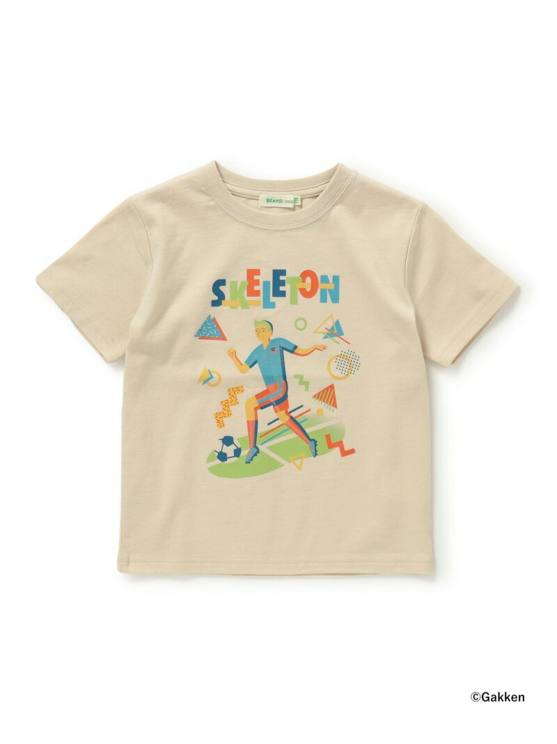 学研の図鑑LIVE BEAMS mini 人体 Tシャツ 24SS(100~150cm) BEAMS mini ビームス ミニ トップス カットソー Tシャツ Rakuten Fashion