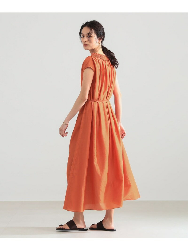 コットンシルク オフショルダー ワンピース Demi-Luxe BEAMS デミルクス ビームス ワンピース・ドレス その他のワンピース・ドレス ブラック【送料無料】[Rakuten Fashion]