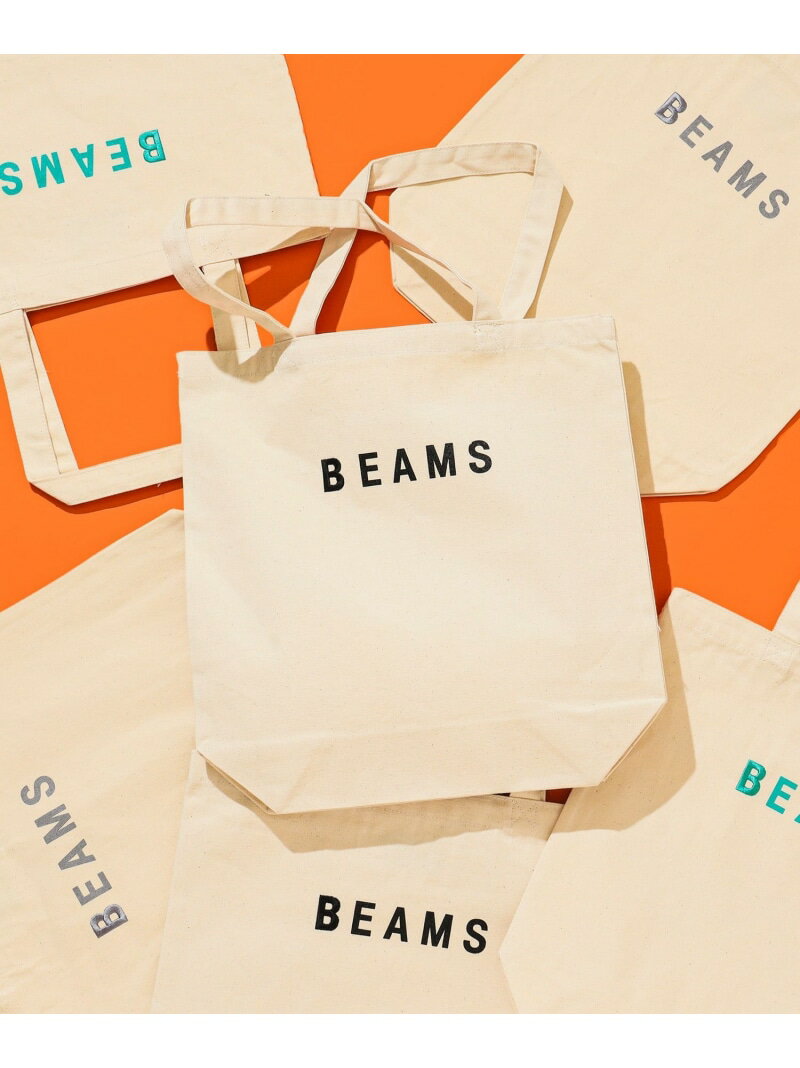 BEAMS トートバッグ メンズ BEAMS / BEAMS TOTE 24SS BEAMS ビームス メン バッグ トートバッグ ブラック ベージュ グリーン[Rakuten Fashion]