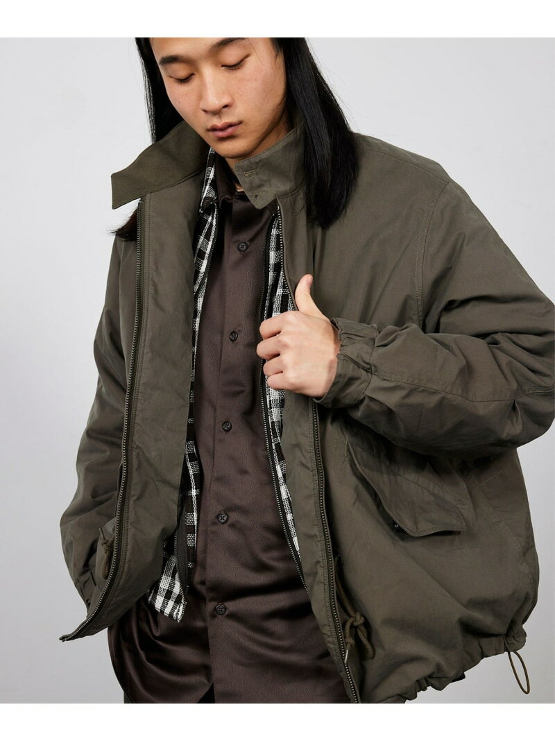 ワイドフィット G9 モッズブルゾン BEAMS ビームス メン ジャケット・アウター ブルゾン・ジャンパー ブラック グリーン【送料無料】[Rakuten Fashion]のサムネイル
